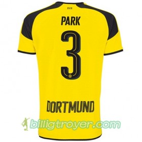 Billige Fotballdrakter Borussia Dortmund PARK 3 Tredjedraktsett 2017/18 Kortermet