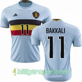 Billige Fotballdrakter Belgia ZAKARIA BAKKALI Bortedraktsett Euro 2016