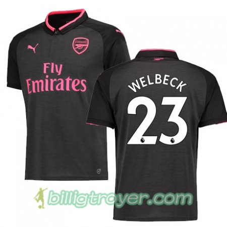 Billige Fotballdrakter Arsenal WELBECK 23 Tredjedraktsett 2017/18 Kortermet
