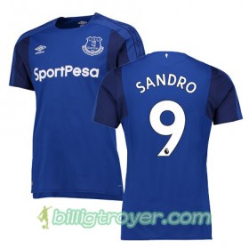 Billige Fotballdrakter Everton SANDRO Hjemmedraktsett 2017/18 Kortermet