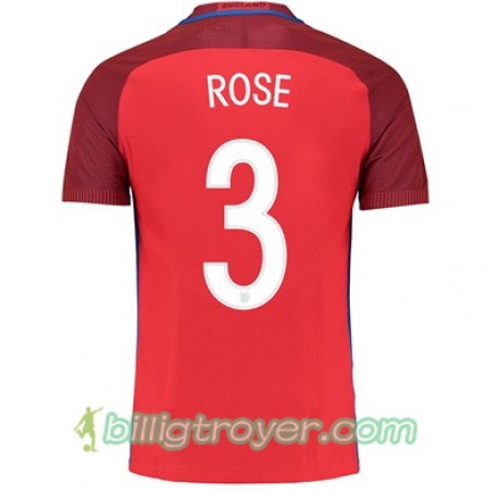 Billige Fotballdrakter England ROSE Bortedraktsett Euro 2016