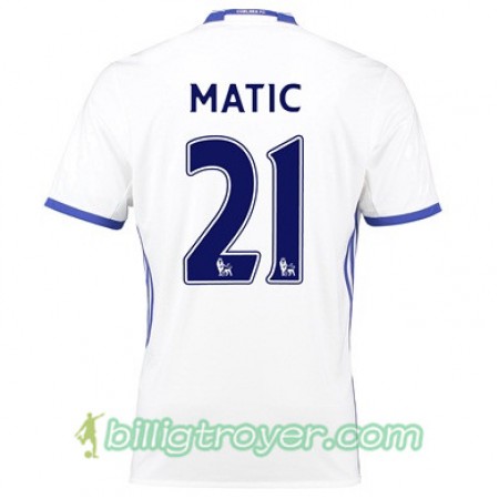 Billige Fotballdrakter Chelsea MATIC 21 Tredjedraktsett 2017/18 Kortermet