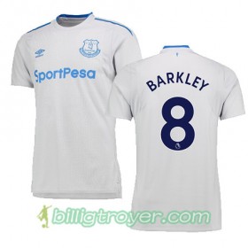 Billige Fotballdrakter Everton BARKLEY Bortedraktsett 2017/18 Kortermet