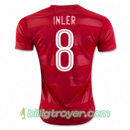 Billige Fotballdrakter Sveits GOKHAN INLER Hjemmedraktsett Euro 2016