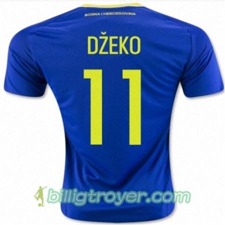 Billige Fotballdrakter Bosnia-Hercegovina DZEKO Hjemmedraktsett 2016/17 Kortermet
