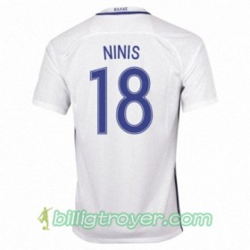 Billige Fotballdrakter Hellas SOTIRIS NINIS Hjemmedraktsett 2016/17 Kortermet