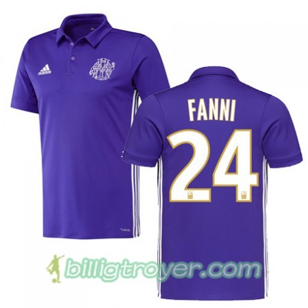 Billige Fotballdrakter Olympique de Marseille ROD FANNI 24 Tredjedraktsett 2017/18 Kortermet