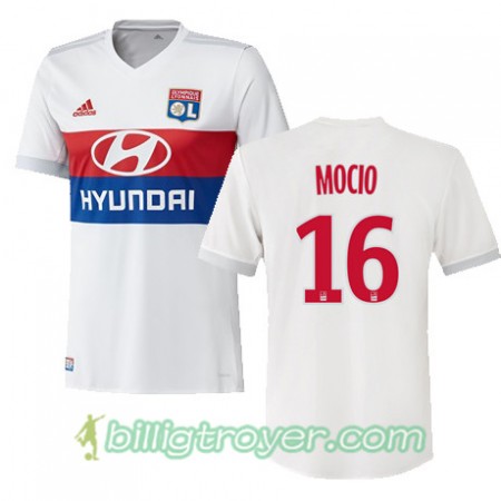 Billige Fotballdrakter Olympique Lyonnais LUCAS MOCIO 16 Hjemmedraktsett 2017/18 Kortermet