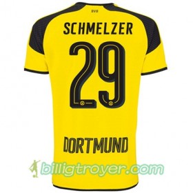 Billige Fotballdrakter Borussia Dortmund SCHMELZER 29 Tredjedraktsett 2017/18 Kortermet
