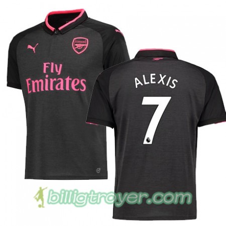 Billige Fotballdrakter Arsenal ALEXIS 7 Tredjedraktsett 2017/18 Kortermet