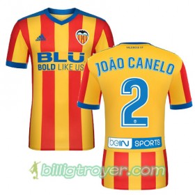 Billige Fotballdrakter Valencia CF JOAO CANCELO Bortedraktsett 2017/18 Kortermet