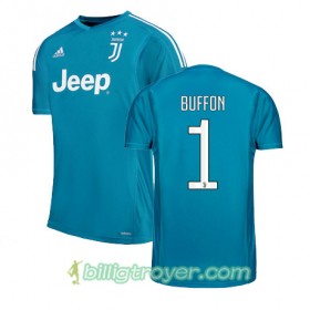 Billige Fotballdrakter Juventus BUFFON 1 Hjemmedraktsett 2017/18 Kortermet