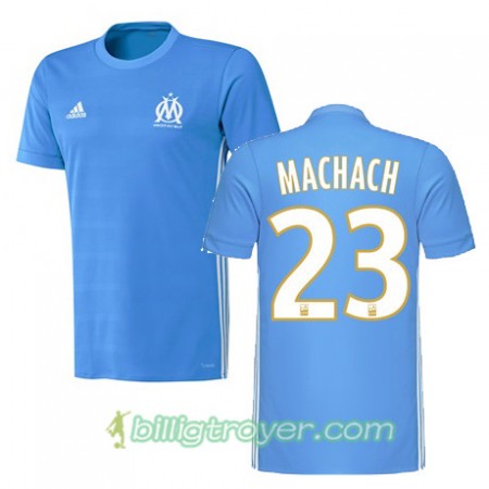 Billige Fotballdrakter Olympique de Marseille ZINEDINE MACHACH 23 Bortedraktsett 2017/18 Kortermet