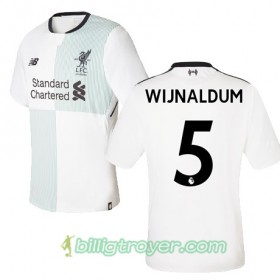 Billige Fotballdrakter Liverpool WIJNALDUM 5 Bortedraktsett 2017/18 Kortermet