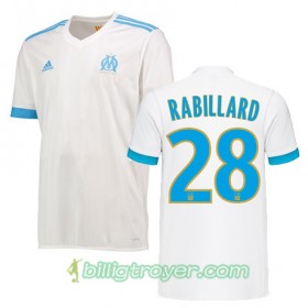 Billige Fotballdrakter Olympique de Marseille ANTOINE RABILLARD 28 Hjemmedraktsett 2017/18 Kortermet