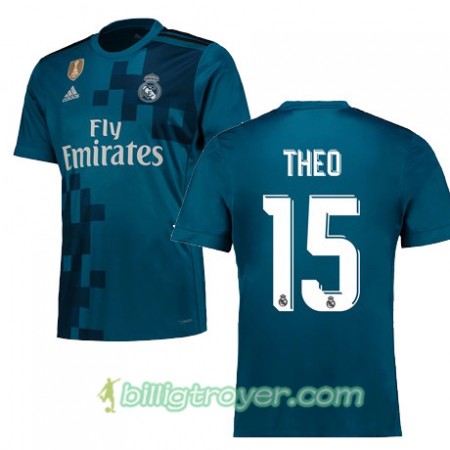 Billige Fotballdrakter Real Madrid THEO 15 Tredjedraktsett 2017/18 Kortermet