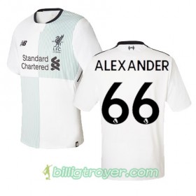 Billige Fotballdrakter Liverpool Alexander 66 Bortedraktsett 2017/18 Kortermet