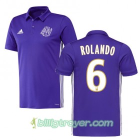 Billige Fotballdrakter Olympique de Marseille ROLANDO 6 Tredjedraktsett 2017/18 Kortermet
