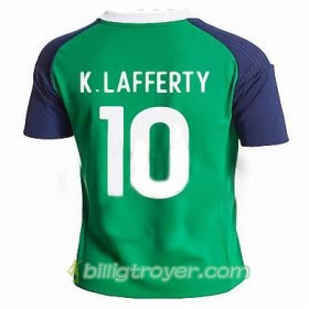 Billige Fotballdrakter Nord-Irland KYLE LAFFERTY Hjemmedraktsett 2016/17 Kortermet