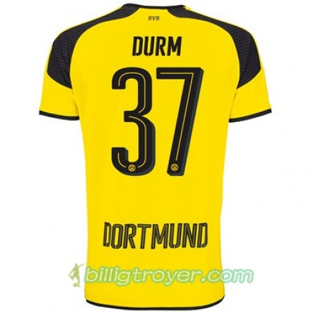 Billige Fotballdrakter Borussia Dortmund DURM 37 Tredjedraktsett 2017/18 Kortermet