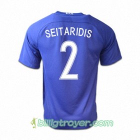 Billige Fotballdrakter Hellas GIOURKAS SEITARIDIS Bortedraktsett 2016/17 Kortermet