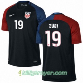Billige Fotballdrakter USA GRAHAM ZUSI Bortedraktsett 2016/17 Kortermet