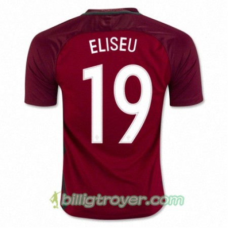 Billige Fotballdrakter Portugal ELISEU Hjemmedraktsett Euro 2016