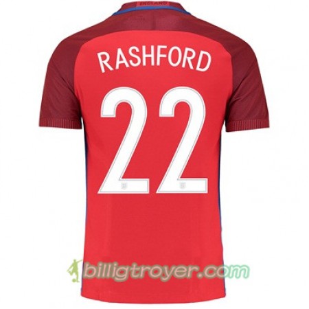 Billige Fotballdrakter England RASHFORD Bortedraktsett Euro 2016