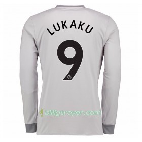 Billige Fotballdrakter Manchester United Romelu Lukaku 9 Tredjedraktsett 2017/18 Langermet