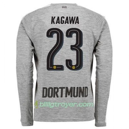 Billige Fotballdrakter Borussia Dortmund Shinji Kagawa 23 Tredjedraktsett 2017/18 Langermet