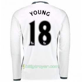 Billige Fotballdrakter Manchester United Ashley Young 18 Tredjedraktsett 2017/18 Langermet