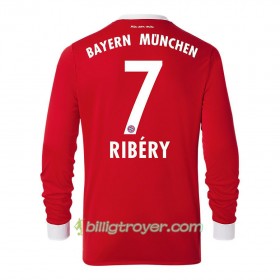 Billige Fotballdrakter FC Bayern München Franck Ribery 7 Hjemmedraktsett 2017/18 Langermet