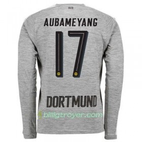 Billige Fotballdrakter Borussia Dortmund Aubameyang 17 Tredjedraktsett 2017/18 Langermet
