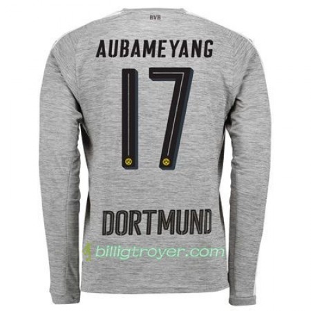 Billige Fotballdrakter Borussia Dortmund Aubameyang 17 Tredjedraktsett 2017/18 Langermet