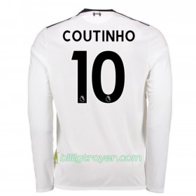 Billige Fotballdrakter Liverpool Mario Philippe Coutinho 10 Bortedraktsett 2017/18 Langermet
