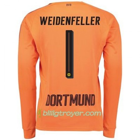 Billige Fotballdrakter Borussia Dortmund Keeper Roman Weidenfeller 1 Bortedraktsett 2017/18 Langermet
