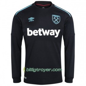 Billige Fotballdrakter West Ham United Bortedraktsett 2017/18 Langermet