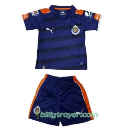Billige Fotballdrakter CD Guadalajara Tredjedraktsett Barn 2017/18 Kortermet