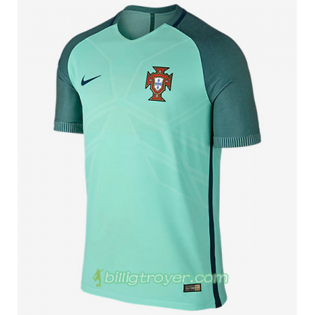 Billige Fotballdrakter Portugal Bortedraktsett Euro 2016