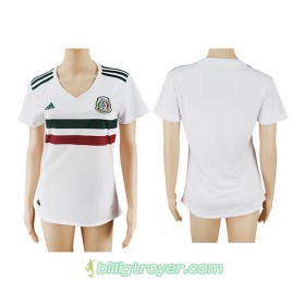 Billige Fotballdrakter Mexico Dame Bortedraktsett 2017/18 Kortermet