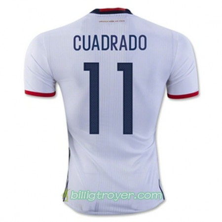 Billige Fotballdrakter Colombia CUADRADO Hjemmedraktsett 2016/17 Kortermet