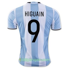 Billige Fotballdrakter Argentina HIGUAIN Hjemmedraktsett 2016/17 Kortermet