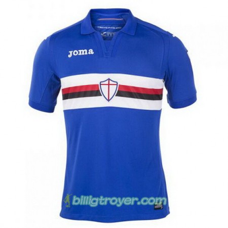 Billige Fotballdrakter Sampdoria Hjemmedraktsett 2017/18 Kortermet