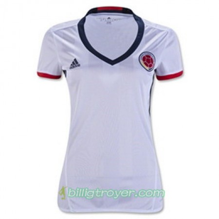 Billige Fotballdrakter Colombia Dame Hjemmedraktsett 2016/17 Kortermet