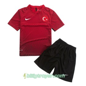 Billige Fotballdrakter Tyrkia Barn Hjemmedraktsett 2016/17 Kortermet