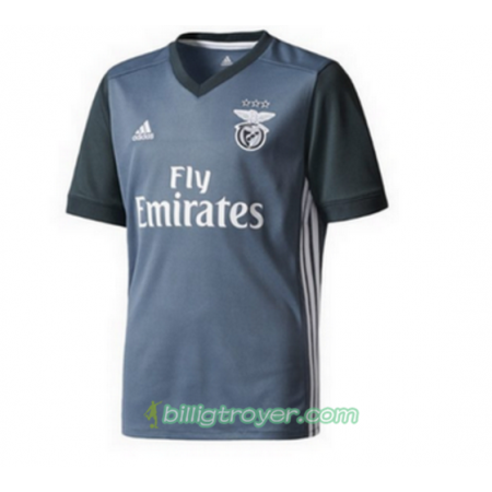 Billige Fotballdrakter Benfica Lisabon Lisabon Bortedraktsett 2017/18 Kortermet