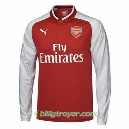 Billige Fotballdrakter Arsenal Hjemmedraktsett 2017/18 Langermet