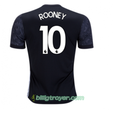 Billige Fotballdrakter Manchester United ROONEY 10 Bortedraktsett 2017/18 Kortermet