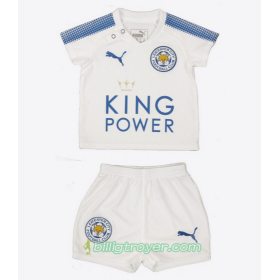 Billige Fotballdrakter Leicester City Barn Tredjedraktsett 2017/18 Kortermet