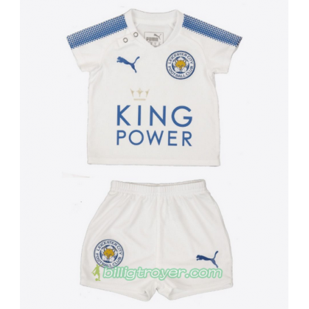 Billige Fotballdrakter Leicester City Barn Tredjedraktsett 2017/18 Kortermet
